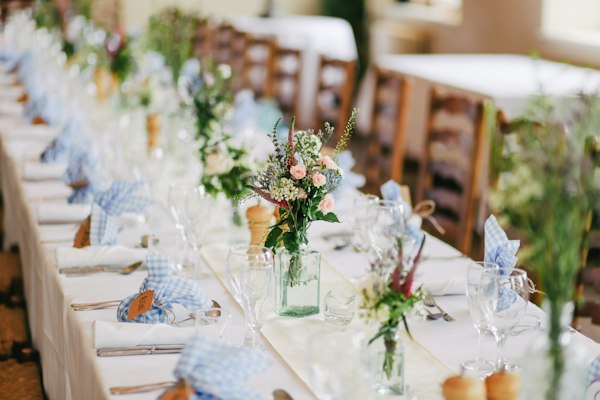 Sarofim family table gathering